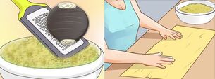 Preparation of medicinal radish compress