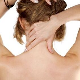 neck pain due to cervical osteocondrosis